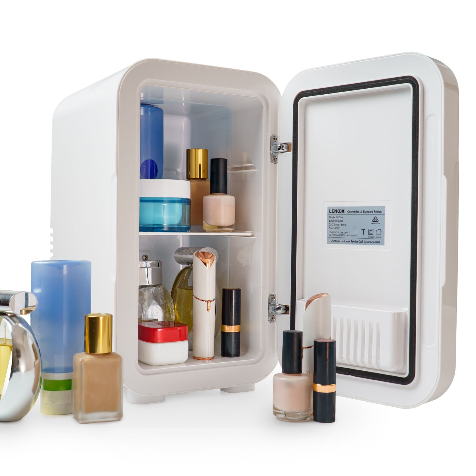 Makeup Organisation & Storage: 6L Touch Operated Beauty, Cosmetics & Skincare Fridge
