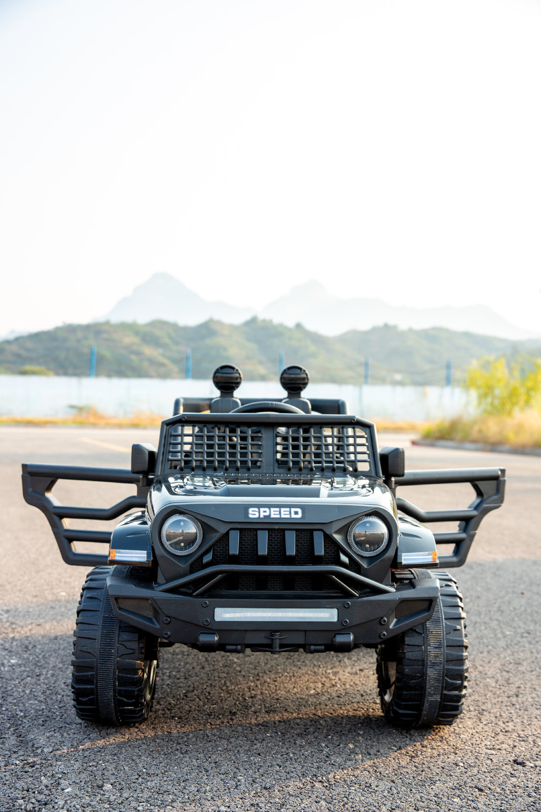 Ride On Cars: Jeep Inspired Remote Controlled Ride-on Electric Car (Black)