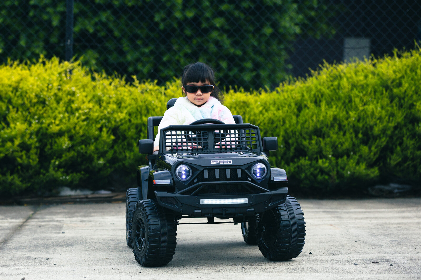 Ride On Cars: Jeep Inspired Remote Controlled Ride-on Electric Car (Black)
