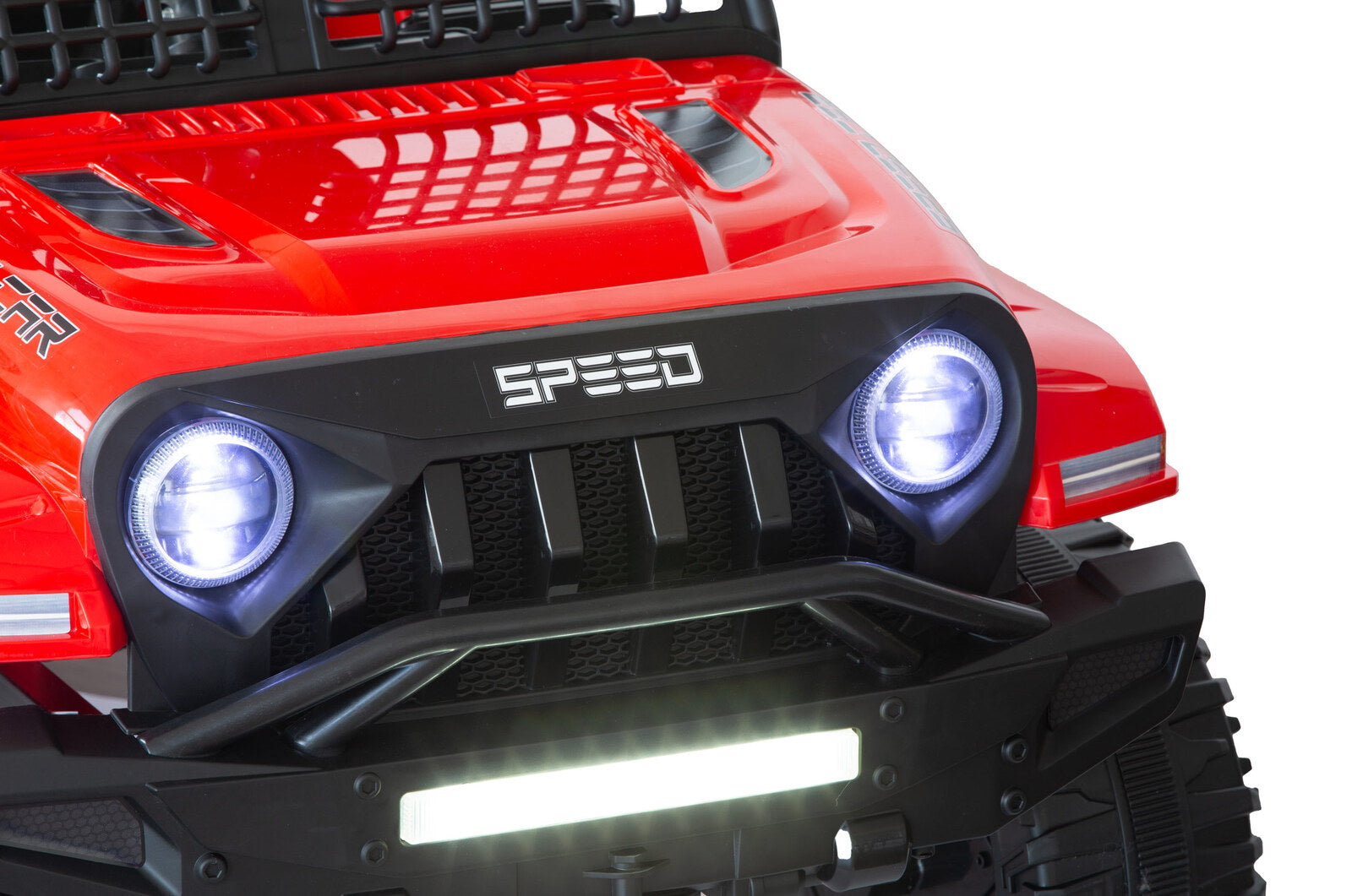 Ride On Cars: Jeep Inspired Remote Controlled Ride-on Electric Car (Red)