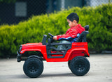 Ride On Cars: Jeep Inspired Remote Controlled Ride-on Electric Car (Red)