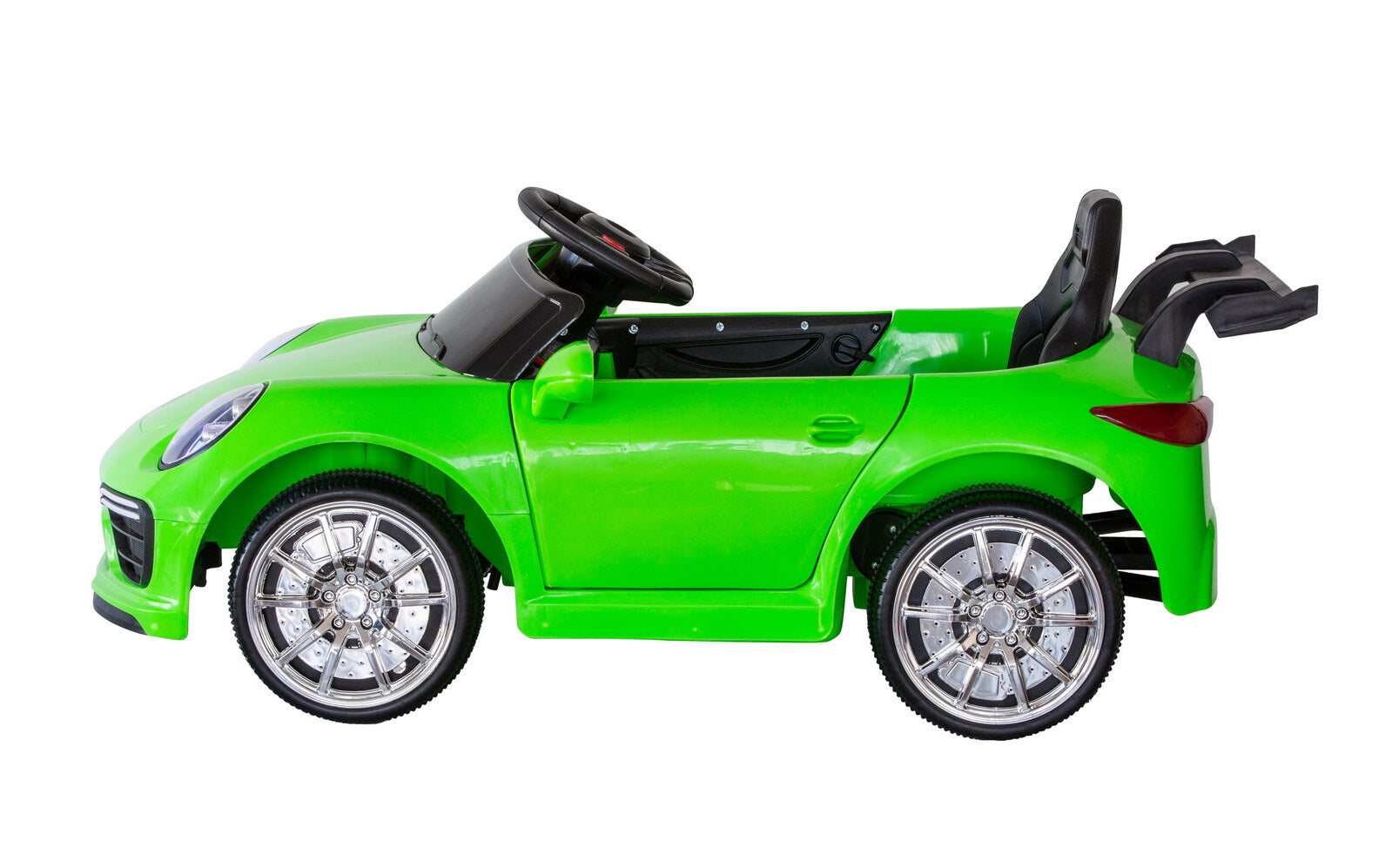 Ride On Cars: Porsche-inspired Design Ride-on (Green) Electric Car with Parental Remote Control