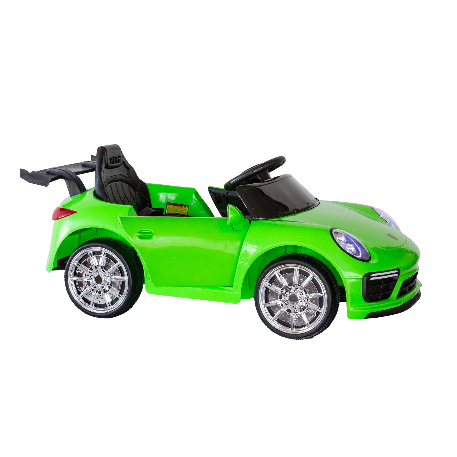 Ride On Cars: Porsche-inspired Design Ride-on (Green) Electric Car with Parental Remote Control