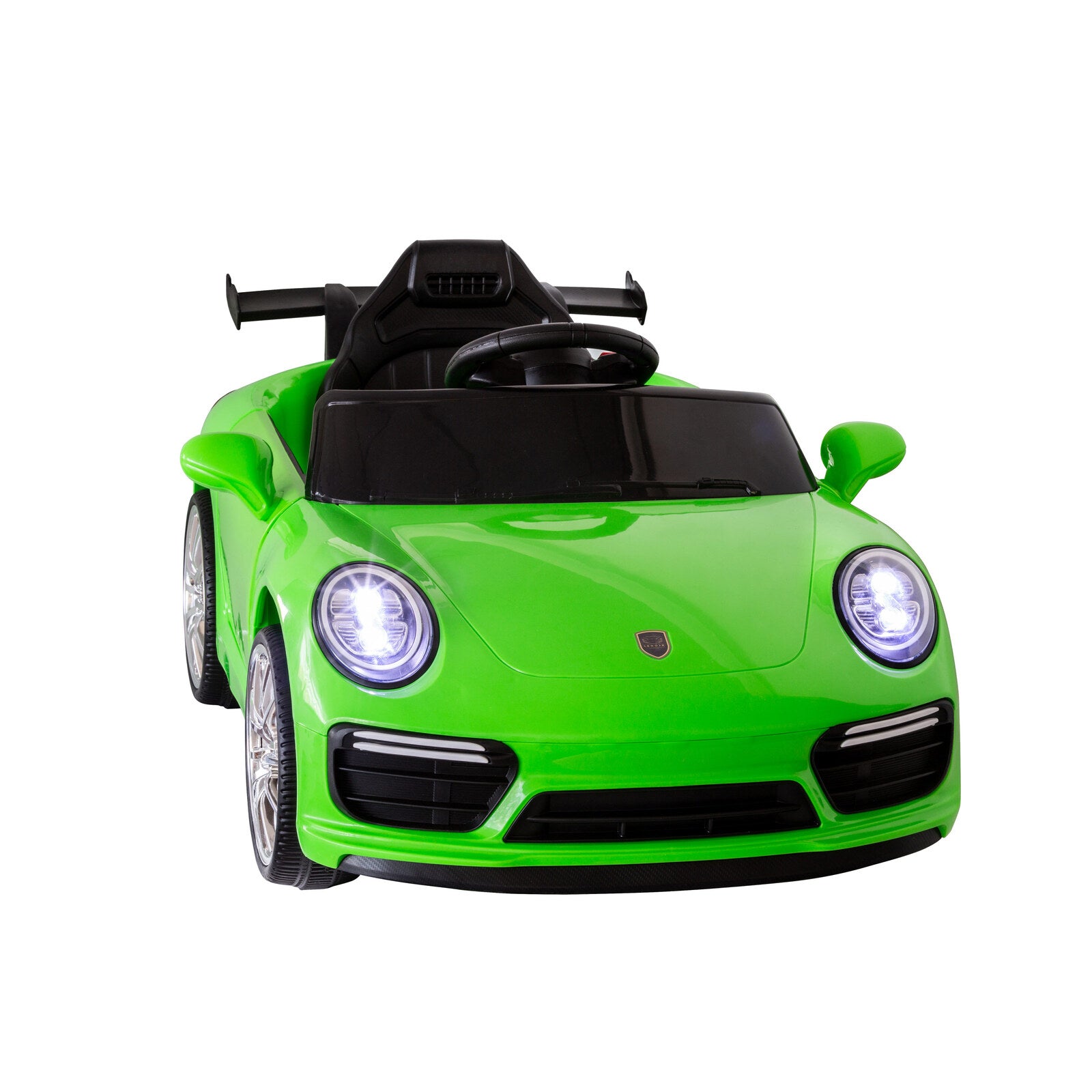 Ride On Cars: Porsche-inspired Design Ride-on (Green) Electric Car with Parental Remote Control