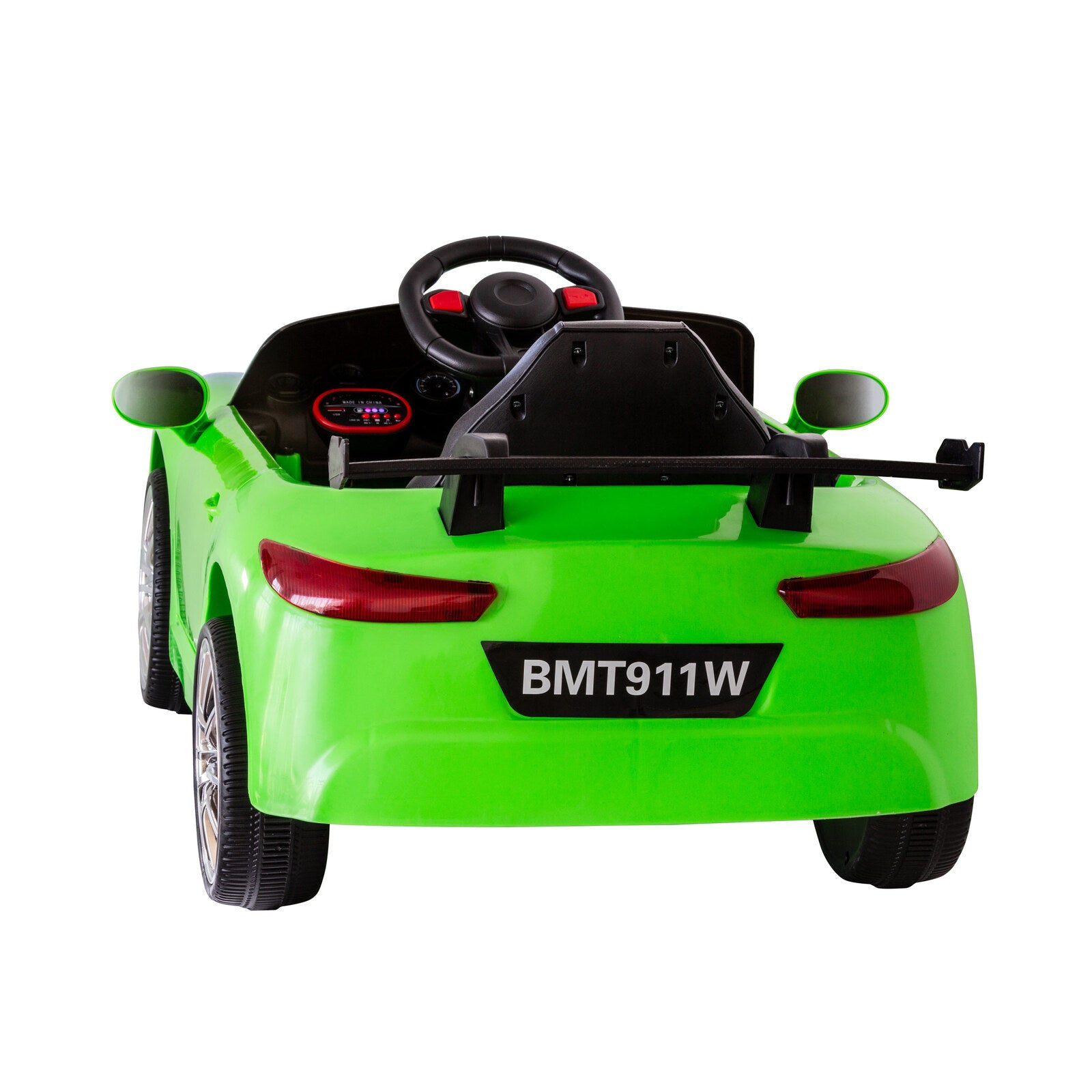 Ride On Cars: Porsche-inspired Design Ride-on (Green) Electric Car with Parental Remote Control