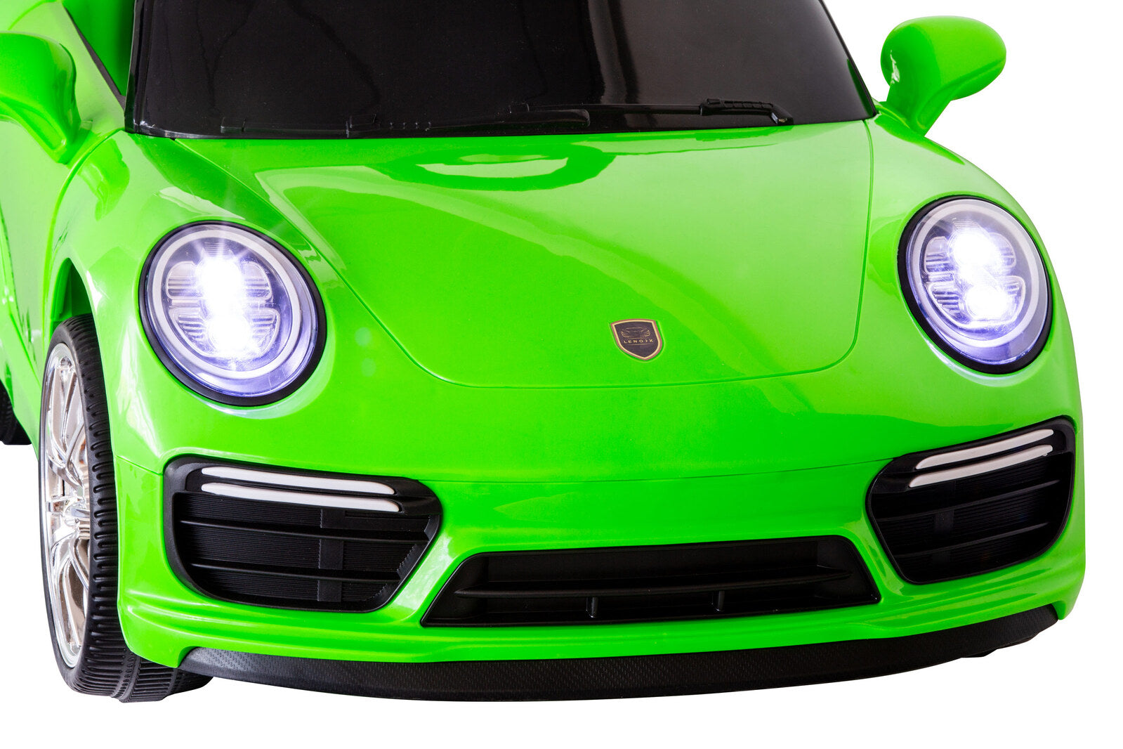 Ride On Cars: Porsche-inspired Design Ride-on (Green) Electric Car with Parental Remote Control