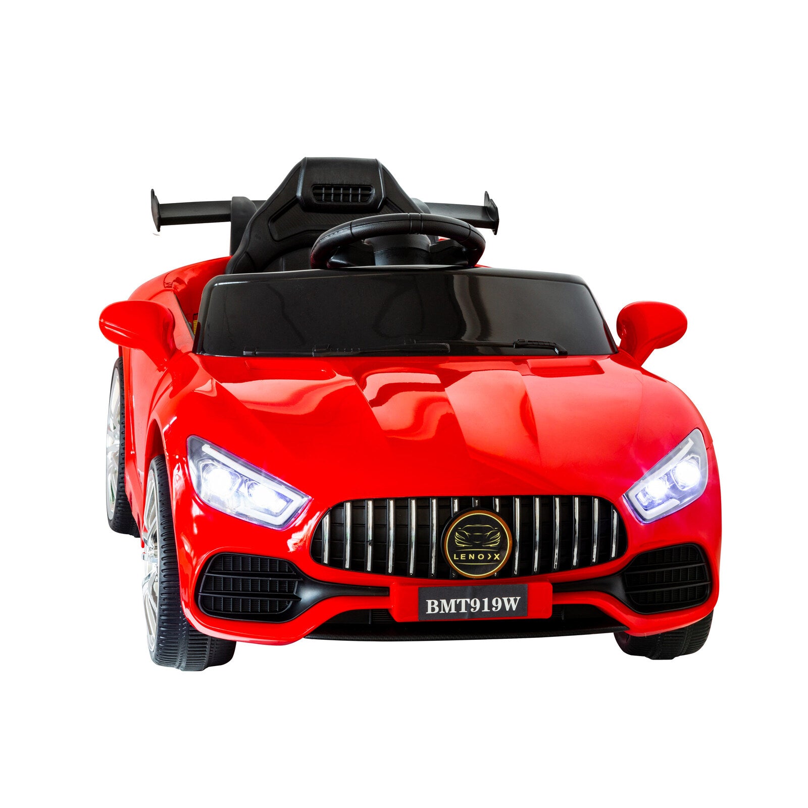 Ride On Cars: Mercedes-inspired Design Ride-on (Red) Electric Car with Parental Remote Control