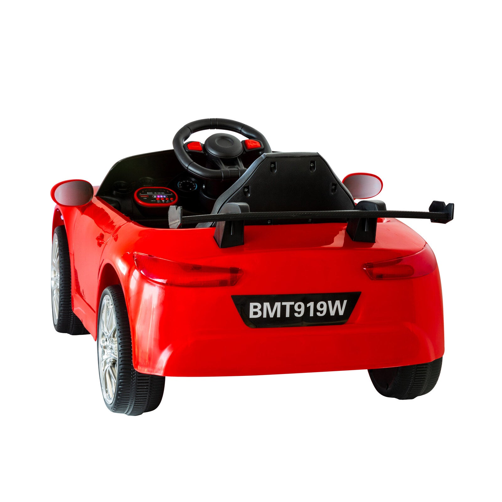 Ride On Cars: Mercedes-inspired Design Ride-on (Red) Electric Car with Parental Remote Control