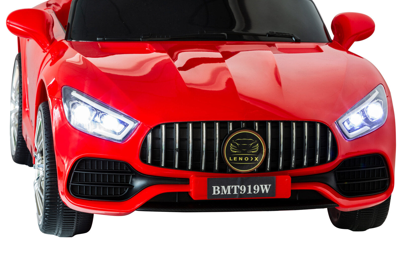 Ride On Cars: Mercedes-inspired Design Ride-on (Red) Electric Car with Parental Remote Control