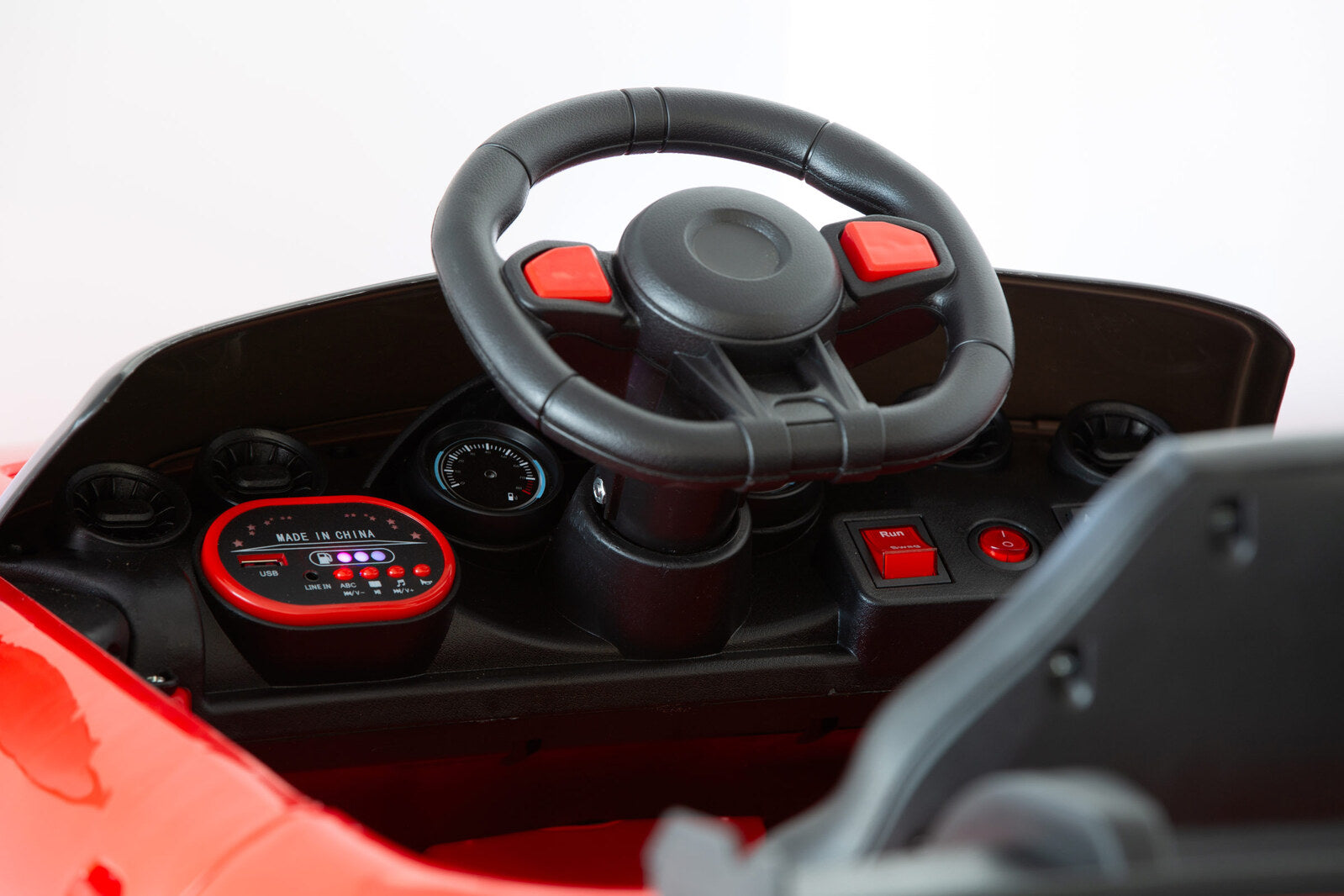 Ride On Cars: Mercedes-inspired Design Ride-on (Red) Electric Car with Parental Remote Control