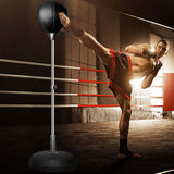 Boxing & Martial Arts: Free-Standing Boxing Set: PU Punching Ball & Boxing Gloves