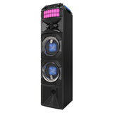 Bluetooth Speakers: LED Stage Lights Portable Wireless Streaming Speaker with 80W RMS