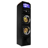 Bluetooth Speakers: LED Stage Lights Portable Wireless Streaming Speaker with 80W RMS
