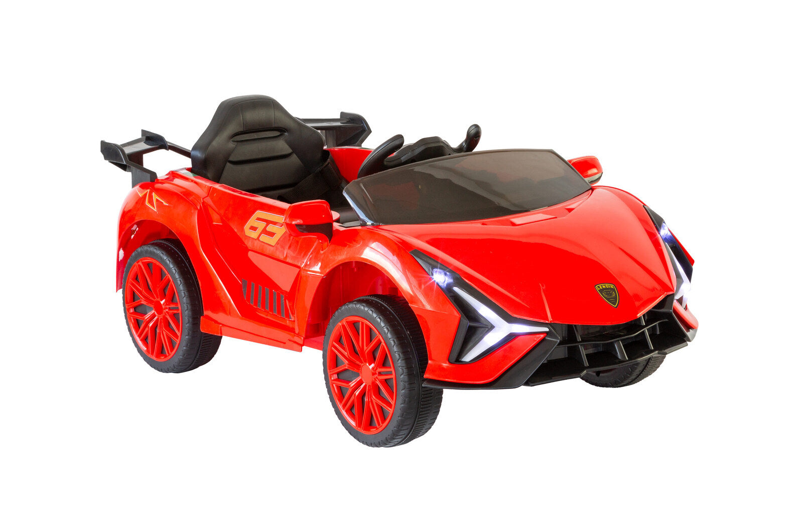 Ride On Cars: Ferrari Inspired 12V Ride-on Electric Car with Remote Control - Red