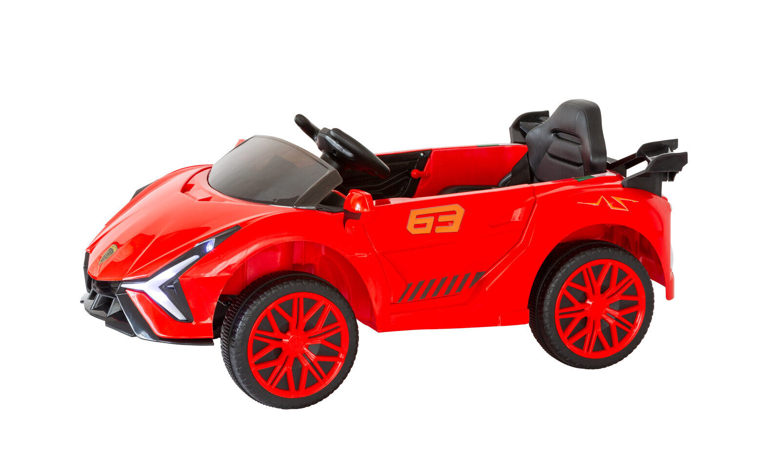 Ride On Cars: Ferrari Inspired 12V Ride-on Electric Car with Remote Control - Red