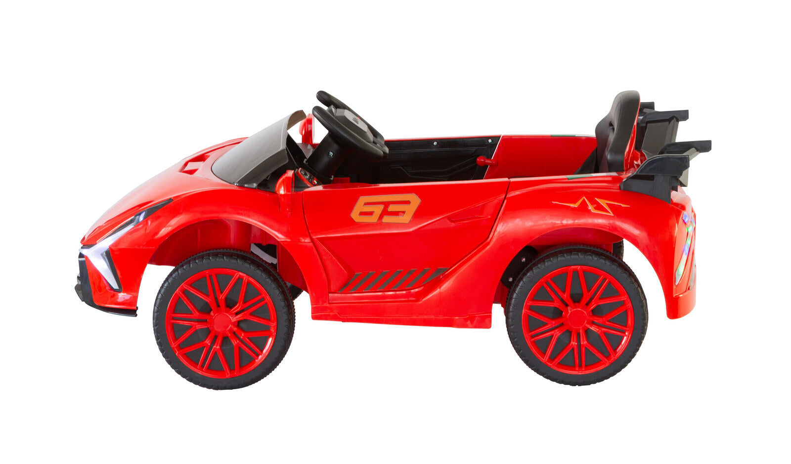 Ride On Cars: Ferrari Inspired 12V Ride-on Electric Car with Remote Control - Red