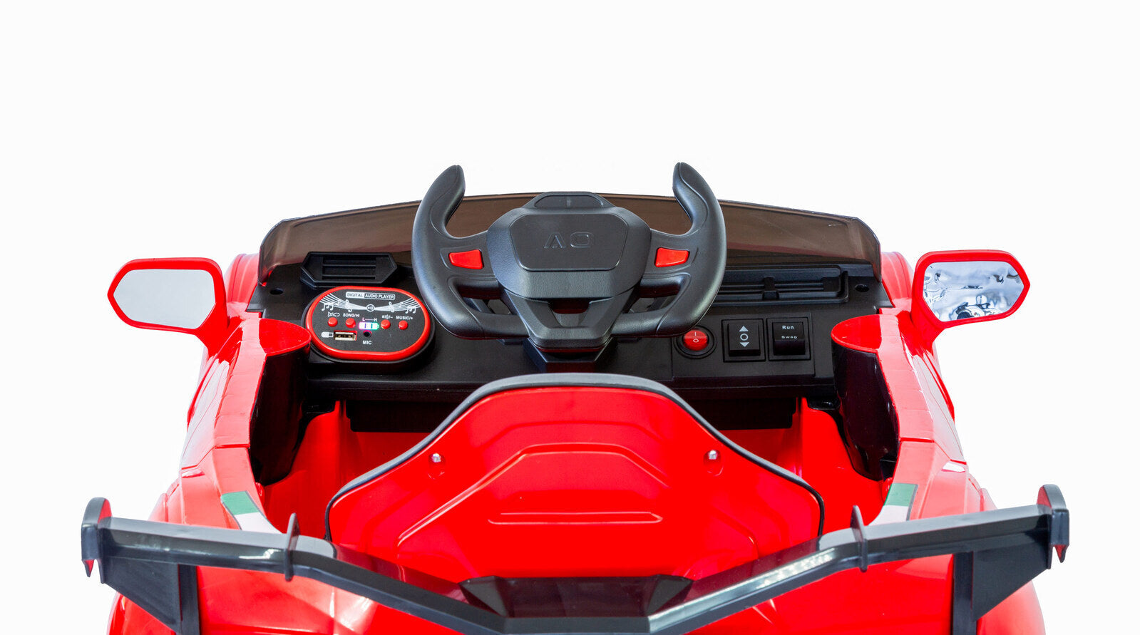 Ride On Cars: Ferrari Inspired 12V Ride-on Electric Car with Remote Control - Red