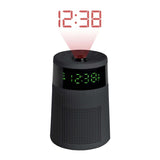 Radios: Sleek Projector Alarm Clock & Radio - Projects the Time onto the Ceiling