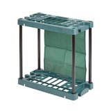 Storage Boxes: Organising Storage Rack for Garden Tools (Green) & Keep the Shed Tidy