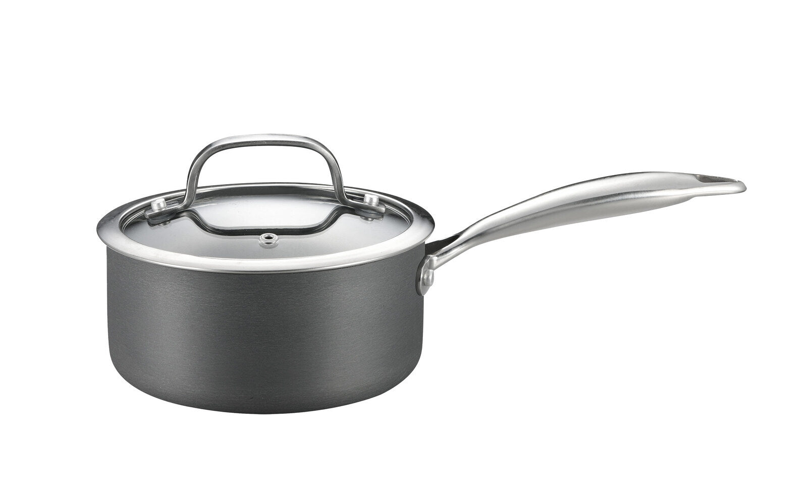 Skillets & Frying Pans: 8-Piece Cookware Set with Non-stick Coating and Glass Lids