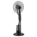 Evaporative Coolers: Freestanding Air Cooling Fan w/Misting Water Spray, W40cm, H1.2m + RC