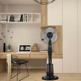 Evaporative Coolers: Freestanding Air Cooling Fan w/Misting Water Spray, W40cm, H1.2m + RC