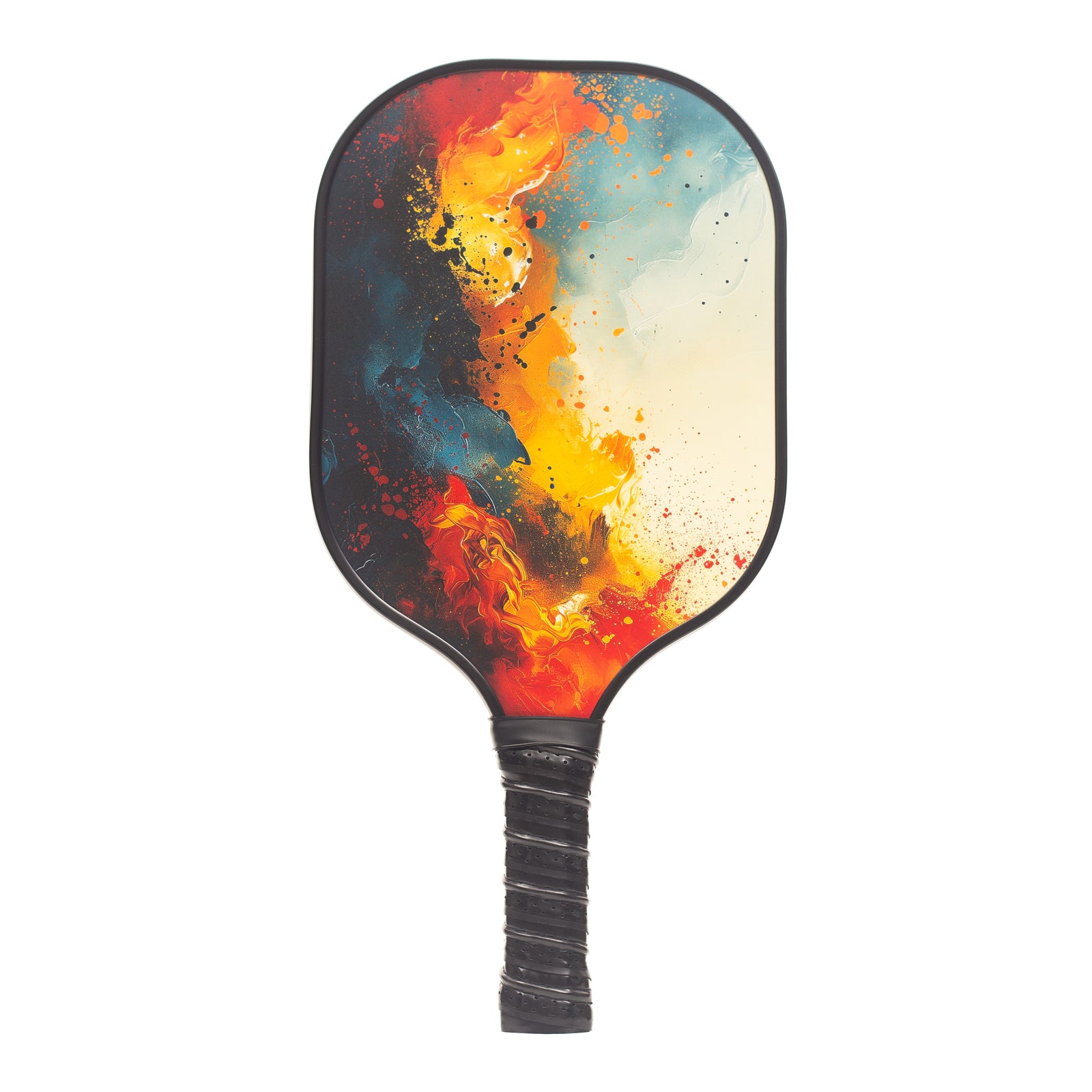Pickleball: Pickleball Set with 6 Aerodynamic Balls and 2 Fiberglass Paddles