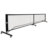 Pickleball: Pickleball Set with 4 Fiberglass Paddles, 6 Balls, Net, and Carry Bag