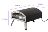 Ovens: Compact and Portable 12" Outdoor Electric Pizza Oven