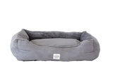 Blankets & Throws: Easy to Clean Electric Heated Rabbit Faux Fur Covering Pet Bed - Small