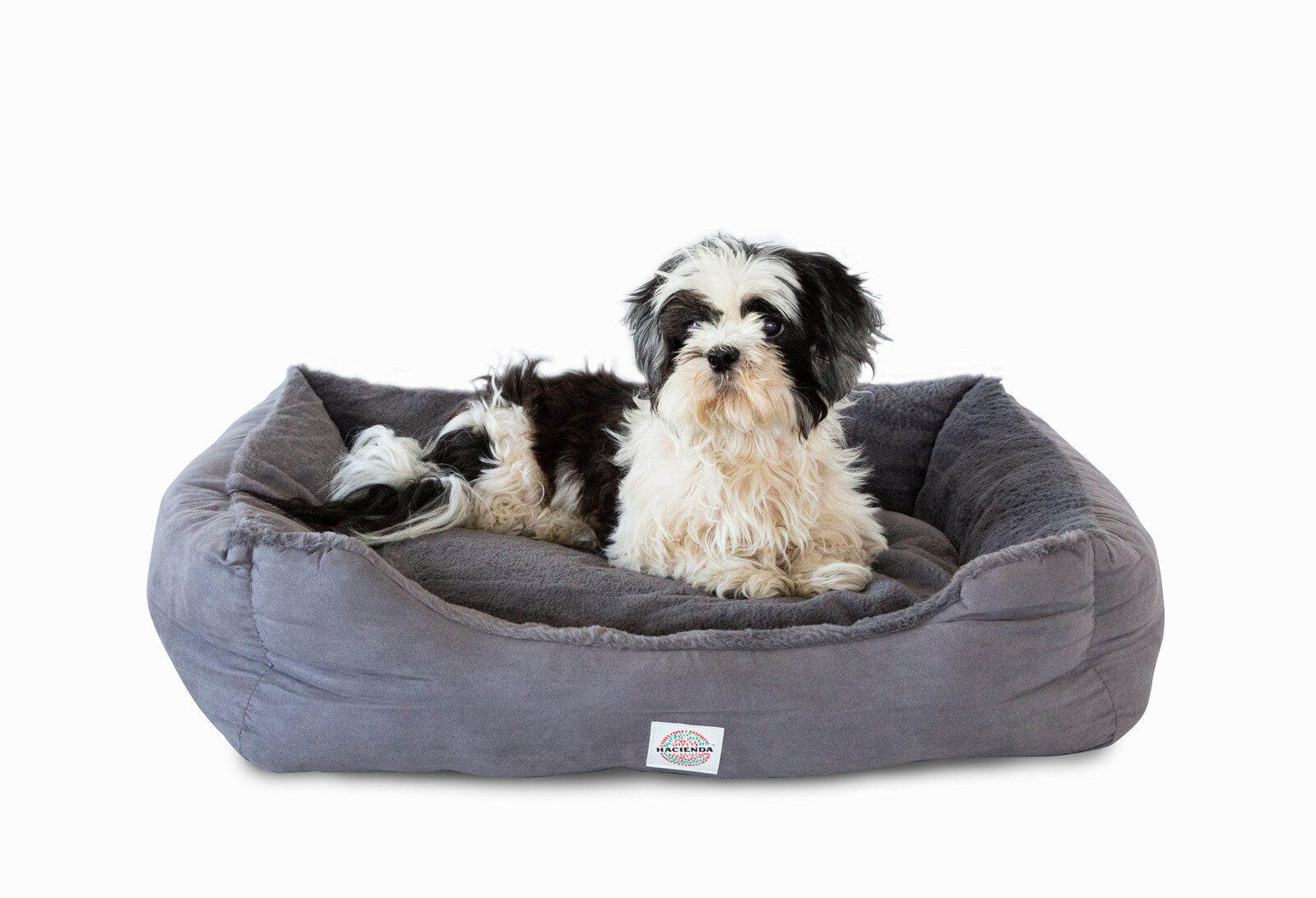 Blankets & Throws: Easy to Clean Electric Heated Rabbit Faux Fur Covering Pet Bed - Small