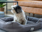 Blankets & Throws: Easy to Clean Electric Heated Rabbit Faux Fur Covering Pet Bed - Medium
