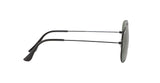 Aviator Classic Sunglasses in Black and Green