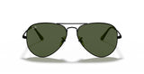 Men's Accessories: Aviator Metal II in Black and Green Sunglasses