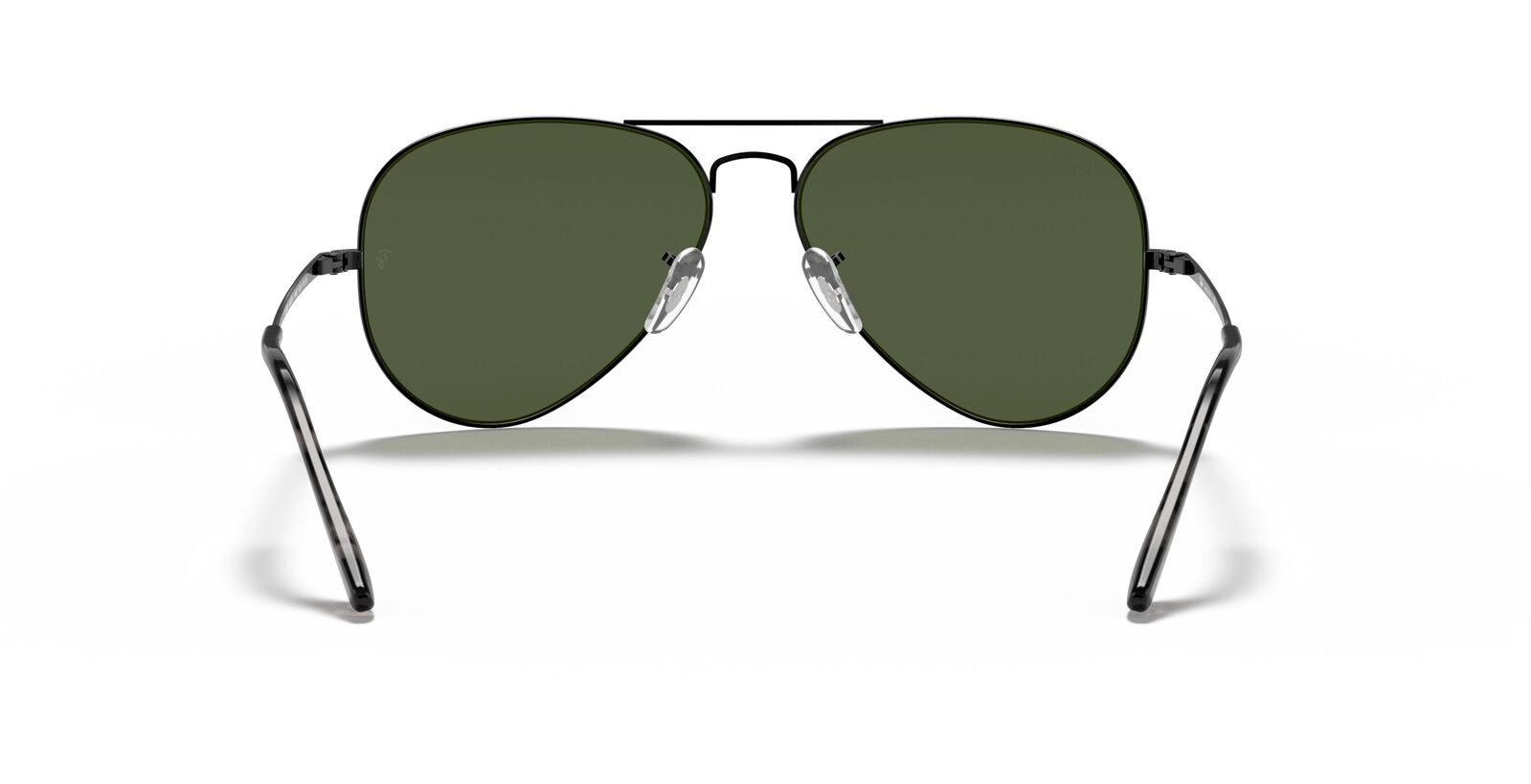 Men's Accessories: Aviator Metal II in Black and Green Sunglasses
