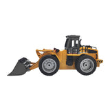 Activity Toys: Remote Control Model Bulldozer Truck (Yellow), Driving Cab and Scoop