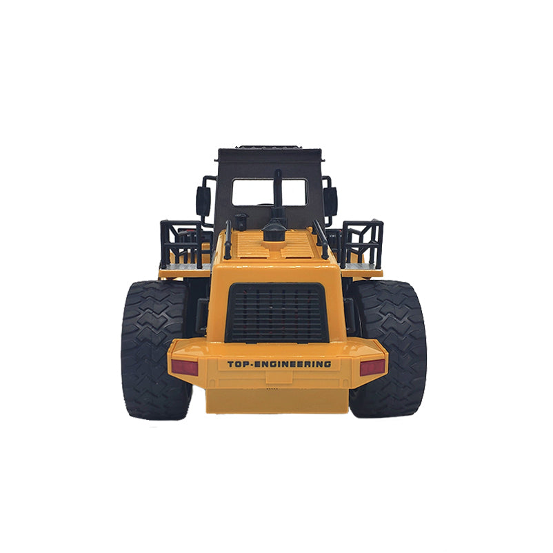 Activity Toys: Remote Control Model Bulldozer Truck (Yellow), Driving Cab and Scoop