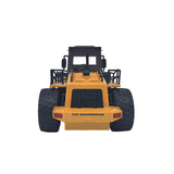 Activity Toys: Remote Control Model Bulldozer Truck (Yellow), Driving Cab and Scoop