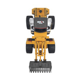 Activity Toys: Remote Control Model Bulldozer Truck (Yellow), Driving Cab and Scoop