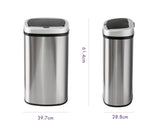Automatic Bins: 50L Stainless Steel Motion Sensor Rubbish Bin
