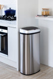 70L Stainless Steel Motion Sensor Rubbish Bin