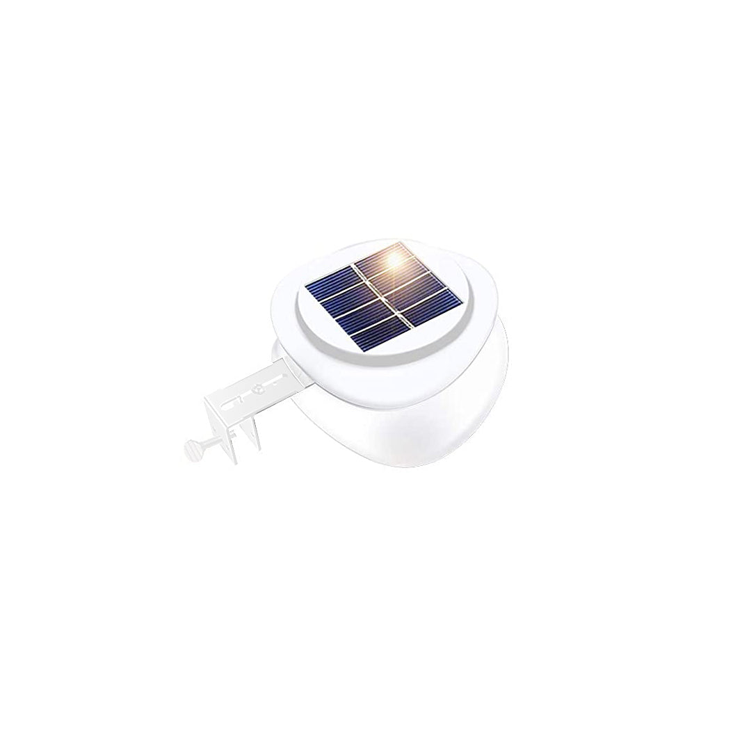 Outdoor Lights: Solar Multipurpose Light (1-Piece, White) w/ Screw & Mount, Energy-Saving