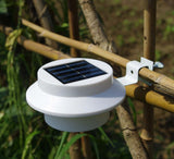 Outdoor Lights: Solar Multipurpose Light (3-Piece, White) w/ Screw & Mount, Energy-Saving