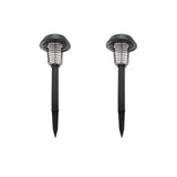 Table Lamps: Lenoxx Wireless Solar-Powered Mosquito Killer Lamp (2-Piece, Black)