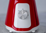 Food Mixers & Blenders: 500W Glass Blender with Two Adjustable Speeds 1.5L - Red
