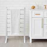 Towel Racks & Holders: Standing Heated Towel Rail Vertical Warming Towel Rack