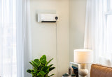 Ceiling Fans: Wall-Mounted Heater & Fan with Remote Control