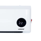 Ceiling Fans: Wall-Mounted Heater & Fan with Remote Control