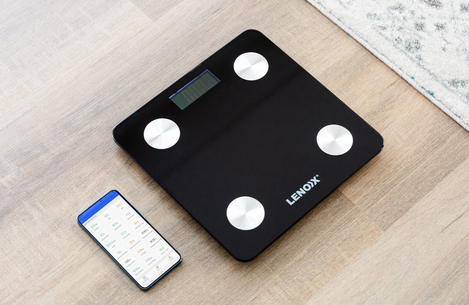 Bathroom Scales: Smart Body ScaleSmart Body Scale w/ Bluetooth, LED, Weight Tracking & Recording
