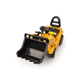 Ride On Cars: Ride-on Children's Digger (Yellow) w/ Interactive Gear Stick & Scoop